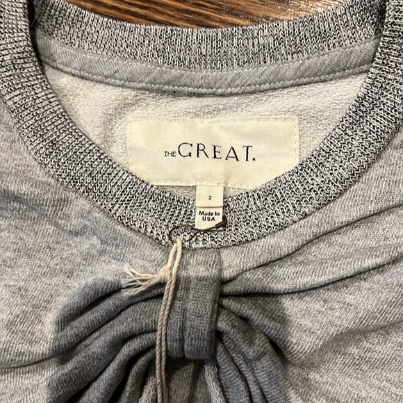NWT The Great sweatshirt in size 2 - Picture 3 of 6